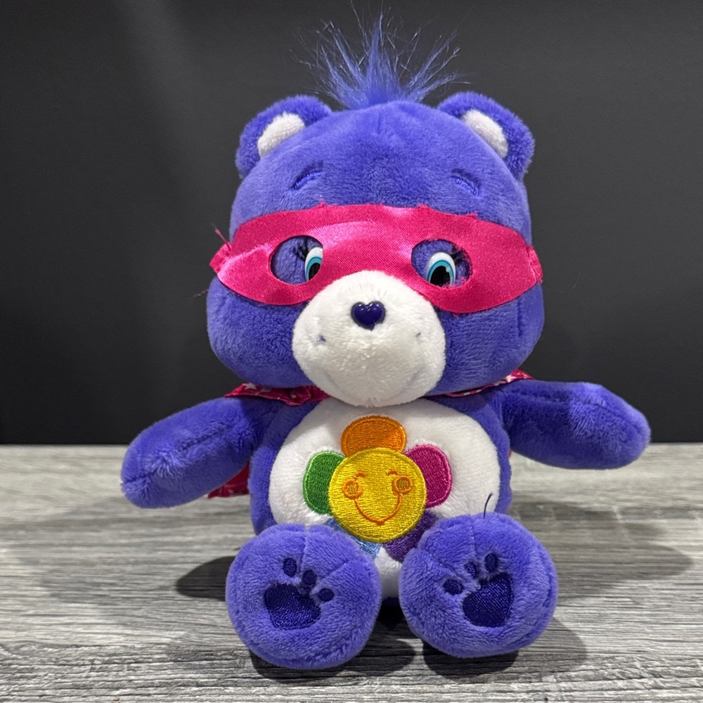 Care Bears | Superhero Friends Harmony Bear (2017) - Stuffed Plush Bear